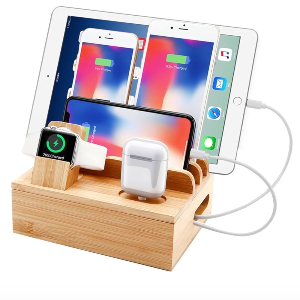 charger station with powerbank included